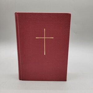 The Book Of Common Prayer Hardcover Episcopal Church Psalms Of David Red Cloth